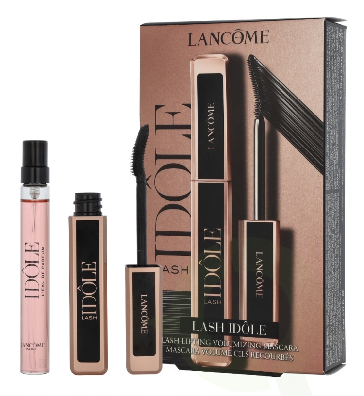 Lancome Idole Giftset 18 ml Mascara 01 Glossy Black 8ml /Idole Edp Travel Spray 10ml
