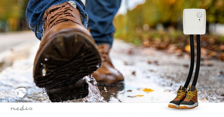 Nedis Skotorkare | 250 W | 45 °C | Överhettningsskydd