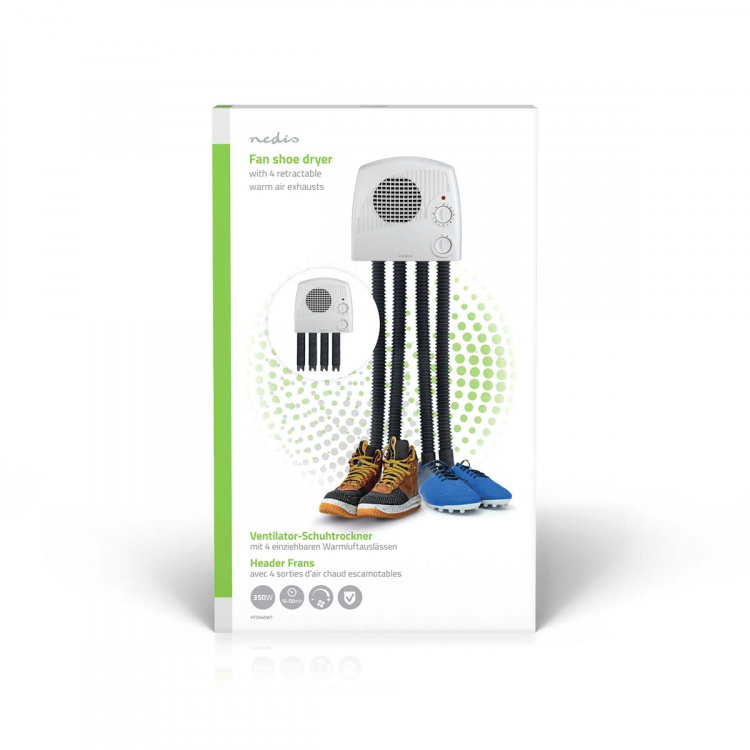 Nedis Skotorkare | 350 W | 45 °C | Överhettningsskydd