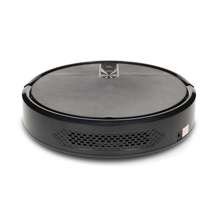 Nedis SmartLife Robot Dammsugare | Slumpmässigt | Wi-Fi | Kapacitet insamlingsreservoir: 0.6 l | Automatisk laddning | Maximal användningstid: 2 timmar | Svart | Android™ / IOS