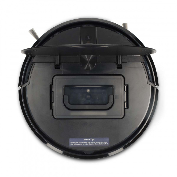 Nedis SmartLife Robot Dammsugare | Slumpmässigt | Wi-Fi | Kapacitet insamlingsreservoir: 0.6 l | Automatisk laddning | Maximal användningstid: 2 timmar | Svart | Android™ / IOS