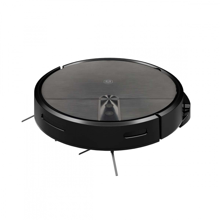 Nedis SmartLife Robot Dammsugare | Slumpmässigt | Wi-Fi | Kapacitet insamlingsreservoir: 0.6 l | Automatisk laddning | Maximal användningstid: 2 timmar | Svart | Android™ / IOS