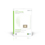 Nedis Dammsugarpåse | 4 st. | Syntetisk | Säljs mest för: Numatic Henry / Hetty / James | Vit