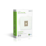 Nedis Dammsugarpåse | 4 st. | Syntetisk | Säljs mest för: Bosch / Siemens Arriva - Smiley K | Vit