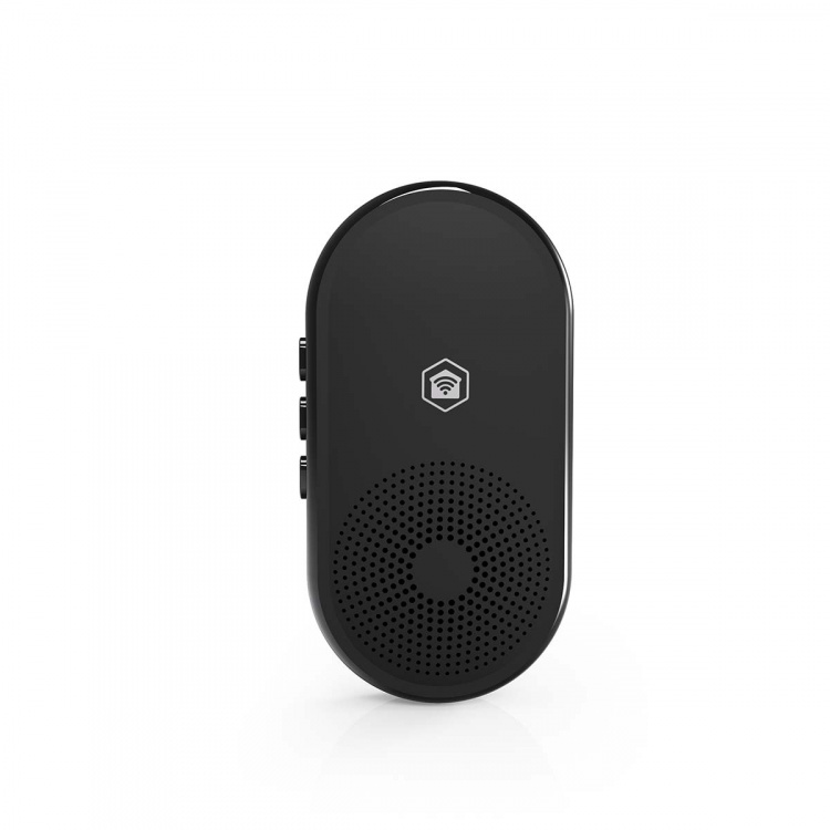 Nedis SmartLife Ringklocka | RF, frequency 433 Mhz | Tillbehör till: WIFICDP11BK / WIFICDP21BK / WIFICDP31BK | Strömadapter | 55 Ljud | 110 - 240 V AC 50/60 Hz | Justerbar volym | Svart Nedis SmartLife Ringklocka | RF, frequency 433 Mhz | Tillbehör till: WIFICDP11BK / WIFICDP21BK / WIFICDP31BK | Strömadapter | 55 Ljud | 110 - 240 V AC 50/60 Hz | Justerbar volym | Svart