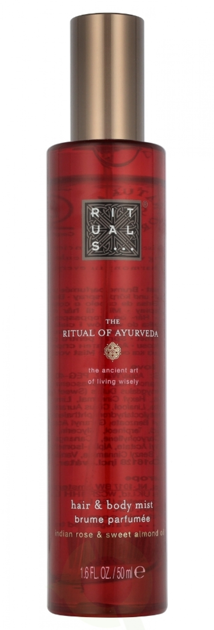 Rituals Ayurveda Blissfull Hair & Body Mist 50 ml Indian Rose & Sweet Almond Oil