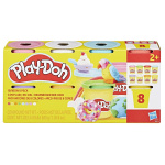 PLAY-DOH Compound 8 Pack, Rainbow, 3 Oz Regnbåge