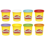 PLAY-DOH Compound 8 Pack, Rainbow, 3 Oz Regnbåge