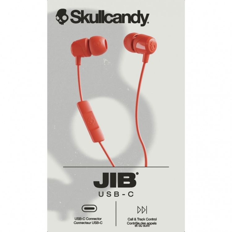 Skullcandy Hörlurar JIB USB-C Trådbundna In-Ear Red Plasma