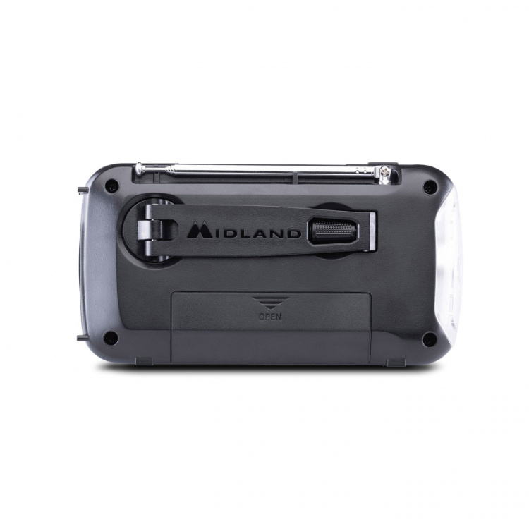 Midland Nödradio Power Bank ER100 Röd Svart