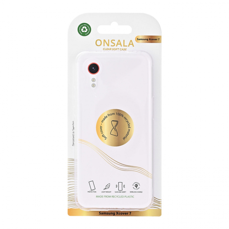 Onsala Mobilskal TPU Transparent - Samsung Galaxy Xcover 7