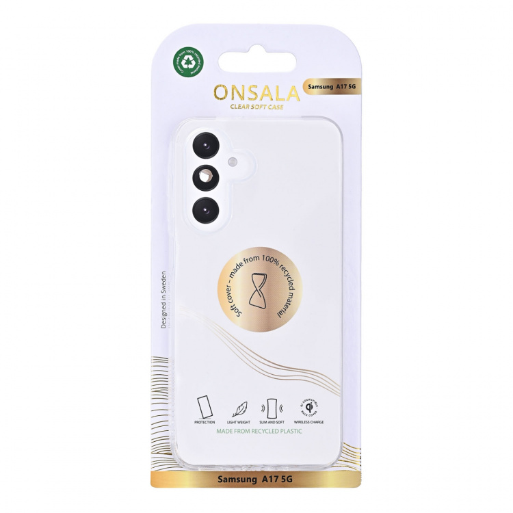Onsala Mobilskal Återvunnen TPU Transparent - Samsung Galaxy A17 5G