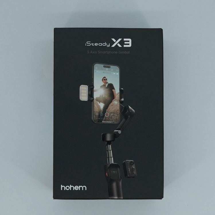 Hohem Smartphone Gimbal iSteady X3 Svart