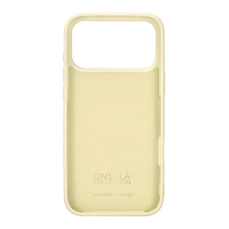 Onsala Mobilskal med Silikonkänsla Lemon - iPhone 17 Pro Max