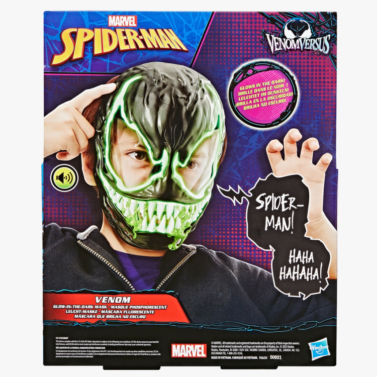 Marvel Mask Spider-Man Role Play Mask Venom Versus Feature Mask