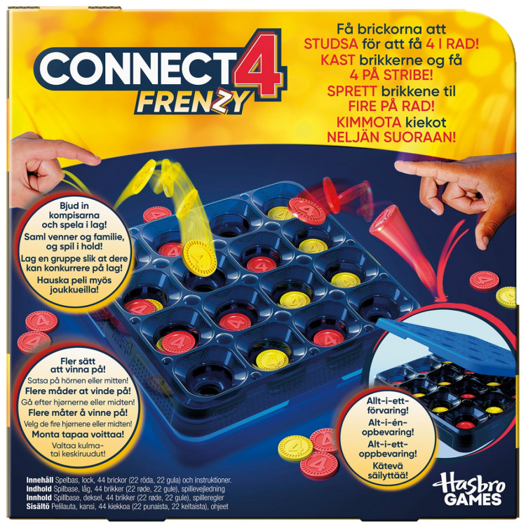 Hasbro gaming Brädspel Connect 4 Frenzy