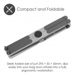 Desire2 Datorstöd X Stand Hopfällbar Aluminium