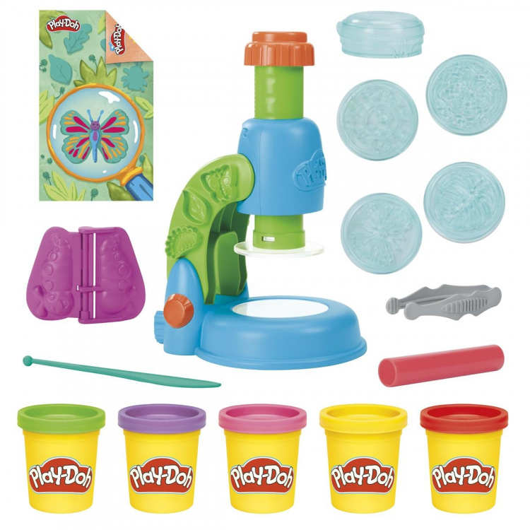 PLAY-DOH Wonder Glow Microscope Playset
