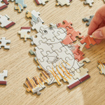 Moomin Pussel 200 Pcs Art Puzzle Röd