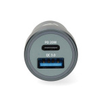 Nedis Billaddare | 38 W | 1.5 / 1.67 / 2.0 / 2.22 / 3.0 A | Antal utgångar: 2 | Port typ: USB-A / USB-C™ | Automatiskt val av Spänning