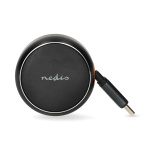 Nedis Billaddare | 30 W | 2.4 / 3.0 A | Antal utgångar: 1 | USB-C™ utdragbar kabel | 0.70 m | Automatiskt val av Spänning