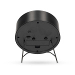 Nedis Analog skrivbords alarmklocka | Snooze-funktion | Tyst urverk | Svart