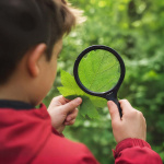 Nedis Handhållna förstoringsglas | Linsstyrka: 4 Diopter | 10000 K | 0.05 W | 9 lm | Svart