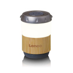 Lenco Lykta med inbyggd Bluetooth®-högtalare Bamboo Lenco Lykta med inbyggd Bluetooth®-högtalare Bamboo
