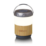Lenco Lykta med inbyggd Bluetooth®-högtalare Bamboo Lenco Lykta med inbyggd Bluetooth®-högtalare Bamboo