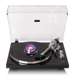 Lenco Centrumstabilisator med Party LED-ljus för skivspelare Silver