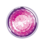 Lenco Centrumstabilisator med Party LED-ljus för skivspelare Silver