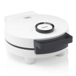 Trebs Våffeljärn hjärtformad Vit