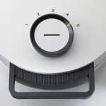 Trebs Våffeljärn hjärtformad Vit