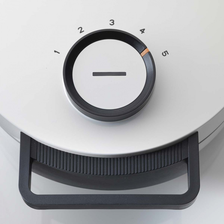 Trebs Våffeljärn hjärtformad Vit