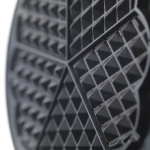 Trebs Våffeljärn hjärtformad Vit