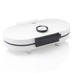 Trebs Våffeljärn dubbel hjärtformad Vit