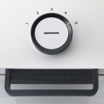 Trebs Våffeljärn dubbel hjärtformad Vit