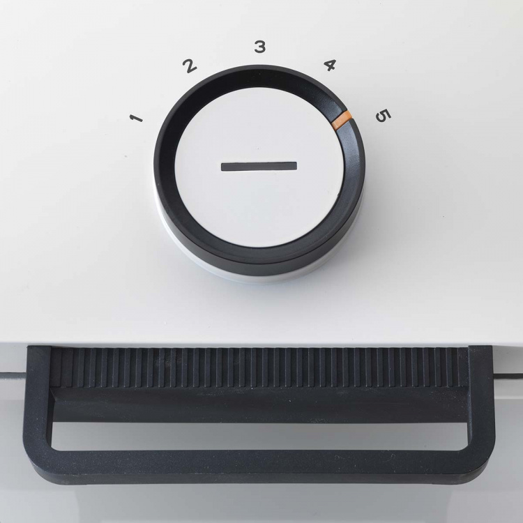 Trebs Våffeljärn dubbel hjärtformad Vit