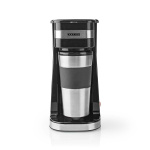 Butler Kaffebryggare för en portion | 0,4 l | 750 W | Isolerad resemugg | Automatisk avstängning | Svart
