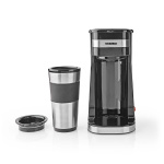Butler Kaffebryggare för en portion | 0,4 l | 750 W | Isolerad resemugg | Automatisk avstängning | Svart