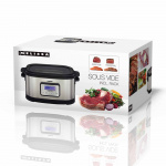 MELISSA Sous Vide 6L 520W Svart / Rostfritt stål MELISSA Sous Vide 6L 520W Svart / Rostfritt stål