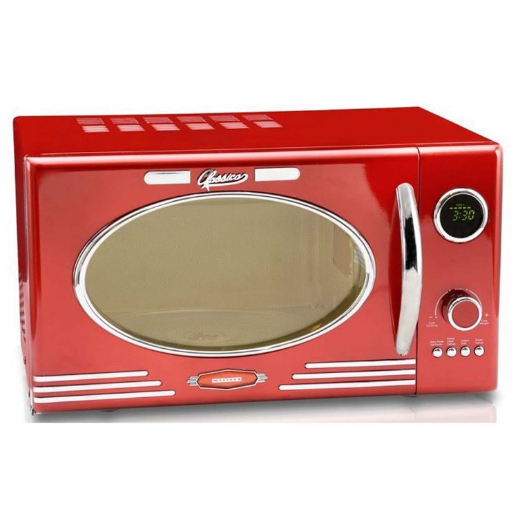 MELISSA Mikrovågsugn elektronisk grill 23L 800W Metallic Red