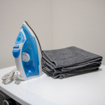 MELISSA Ångstrykjärn med non-stick beläggning 2000W Vit / Blå MELISSA Ångstrykjärn med non-stick beläggning 2000W Vit / Blå