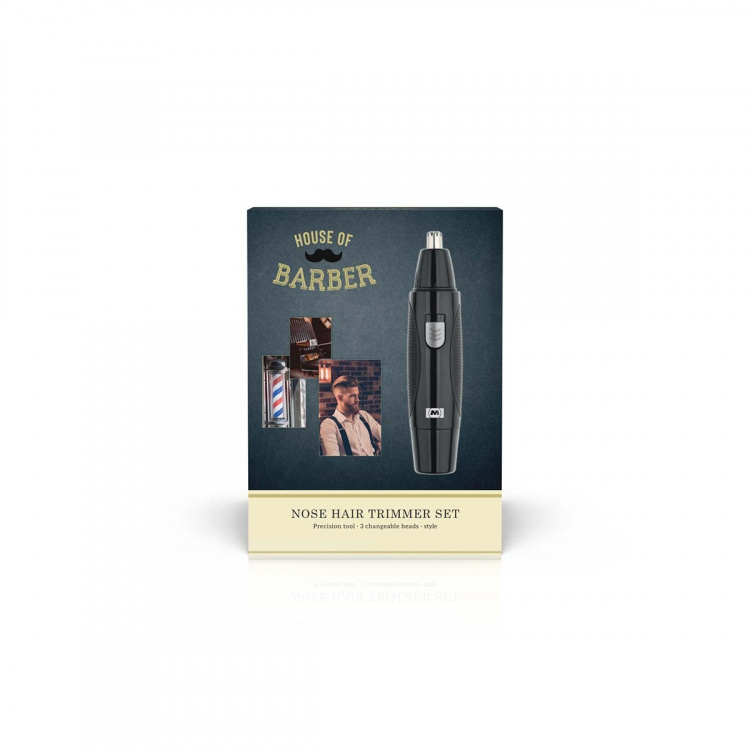 MELISSA Näshårstrimmer set 1,5W Svart