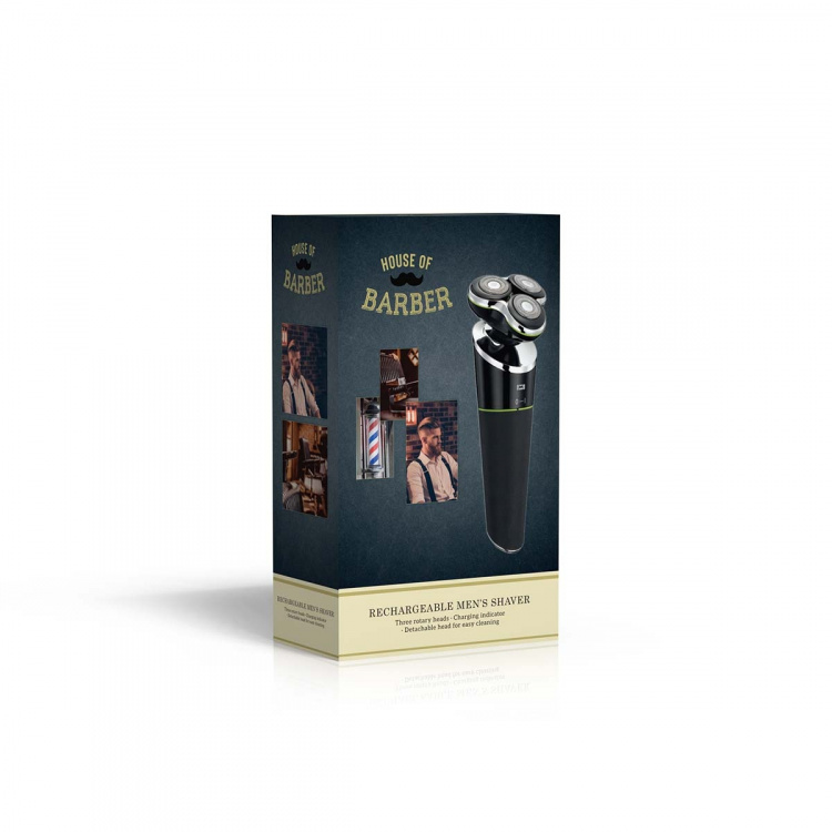 MELISSA Uppladdningsbar rakapparat för män 5W Svart