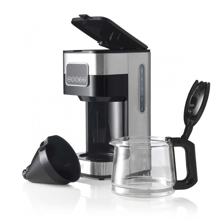 Trebs Filter coffee maker 1,5L Stainless Steel