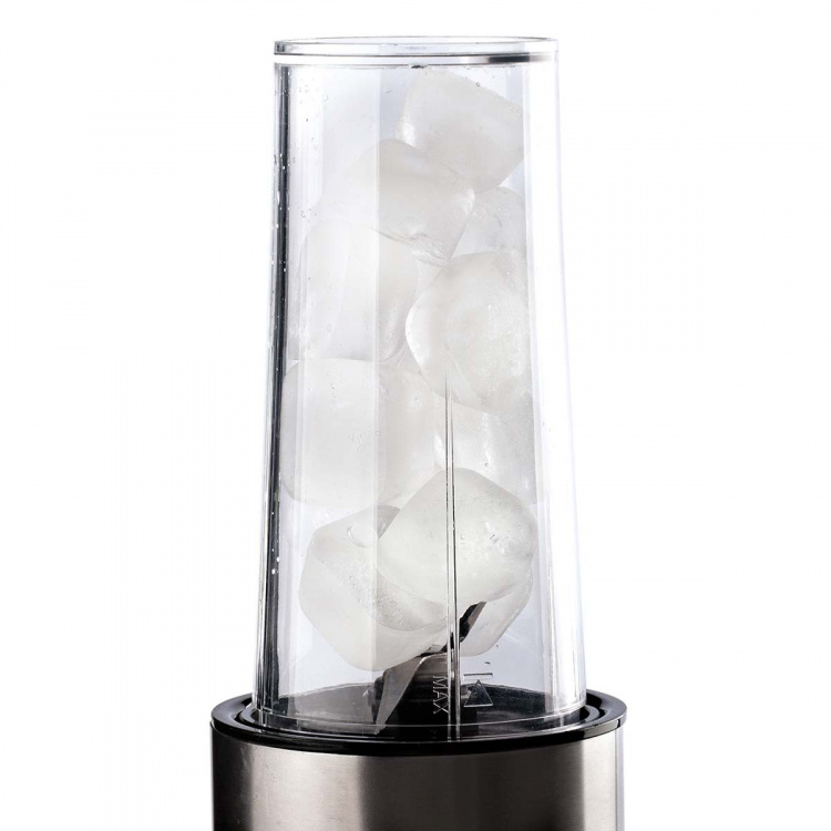 Trebs Smoothie-to-go pro drickkopp Comfortjuicer 450 ml för skola, arbete eller gym - Svart