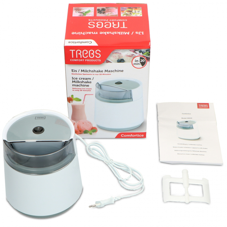 Trebs Glass-/Milkshake-maskin / Comfortice med matningssond Trebs Glass-/Milkshake-maskin / Comfortice med matningssond