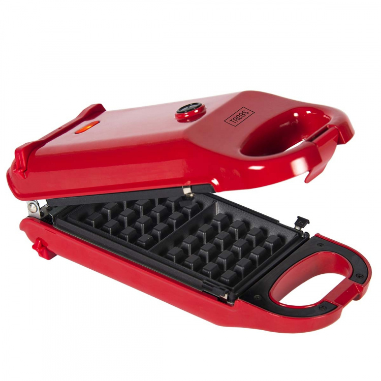 Trebs 6-i-1 Snack Maker / Comfortcook för läckra våfflor, munkar, cake pops, madeleinekakor, våffelskålar för glass och minikakor