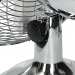 Trebs bordsfläkt metall 12 tum Silver